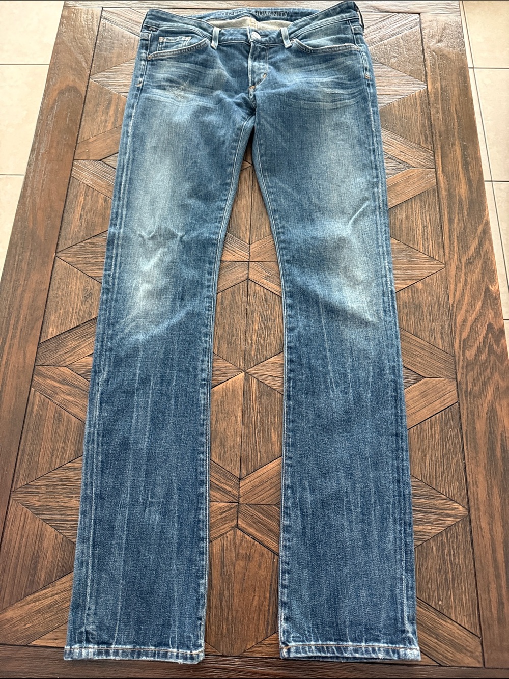 Citizens of Humanity Medium Wash Straight Leg Jeans Size 29 33” Inseam